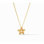 Julie Vos Sanibel Starfish Delicate Necklace-Pearl-OS
