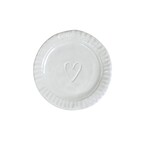 Vietri VIETRI Pietra Serena Heart Plate