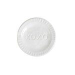 Vietri VIETRI Pietra Serena XOXO Plate