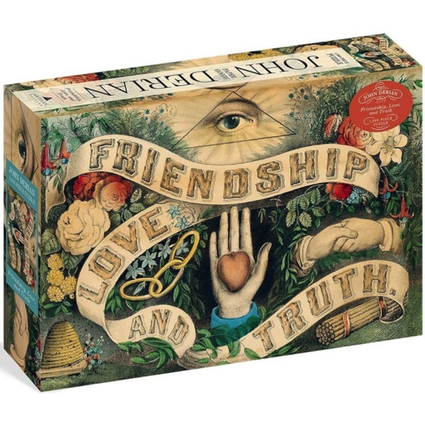 John Derian JOHN DERIAN Friendship, Love, and Truth 1000 Piece Puzzle