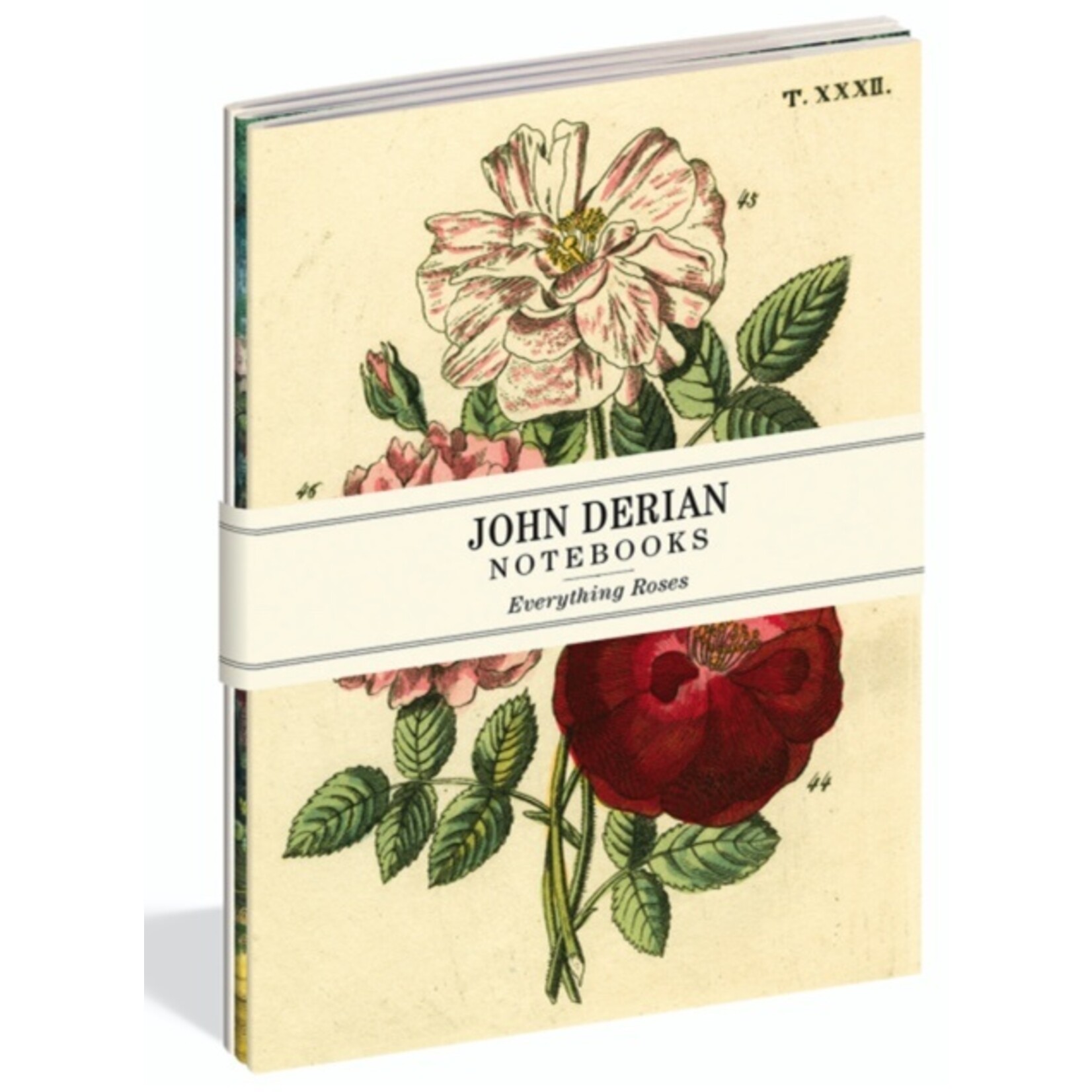 John Derian John Derian Paper Goods: Everything Roses Notebooks
