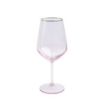 Vietri Rainbow Wine Glass
