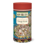 Cavallini 1000 Piece Puzzle Map of New York City