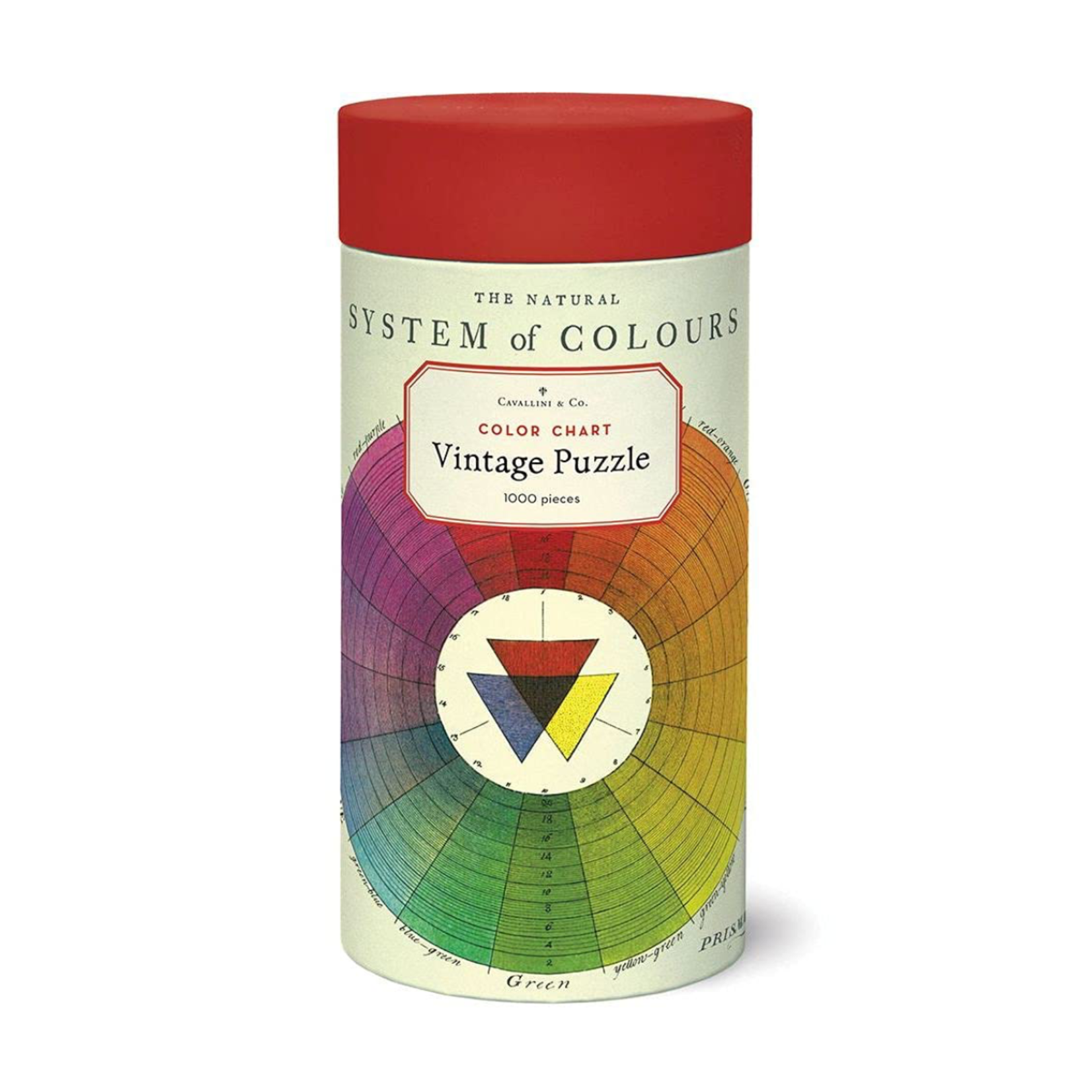Cavallini & Co. Cavallini 1000 Piece Puzzle Color Chart