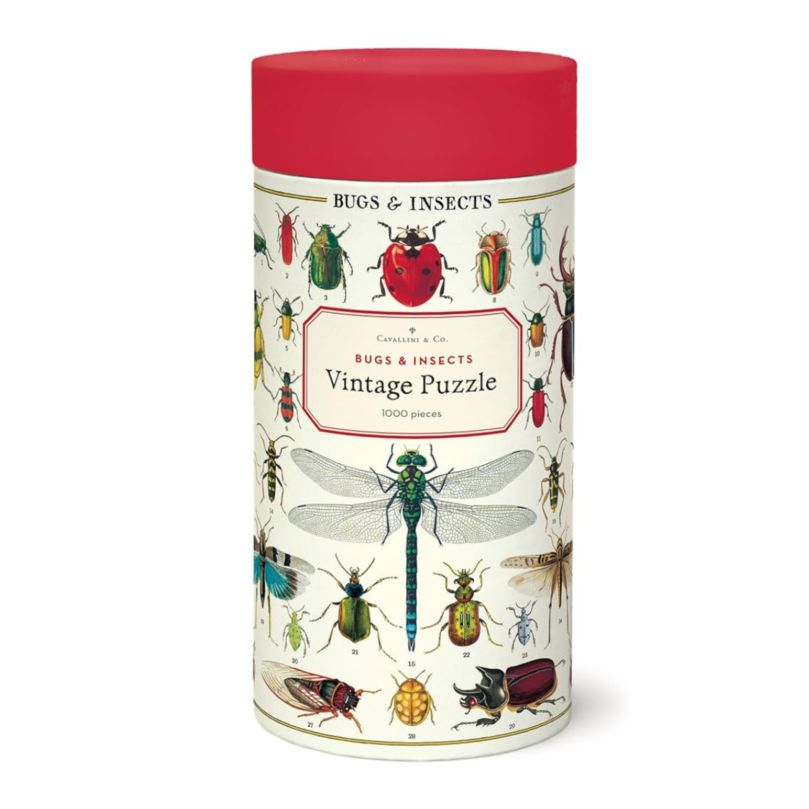 Cavallini & Co. CAVALLINI 1000 Piece Puzzle Bugs &Insects