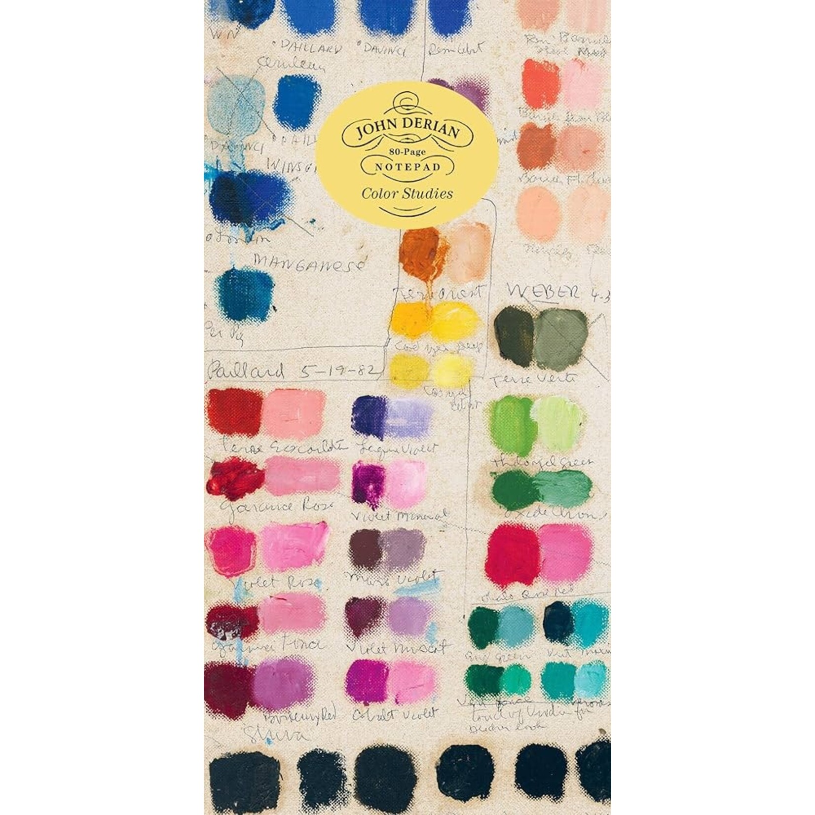 John Derian JOHN DERIAN Paper Goods: Color Studies 80-Page Notepad