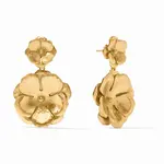 Julie Vos Bloom Statement Earring - Gold