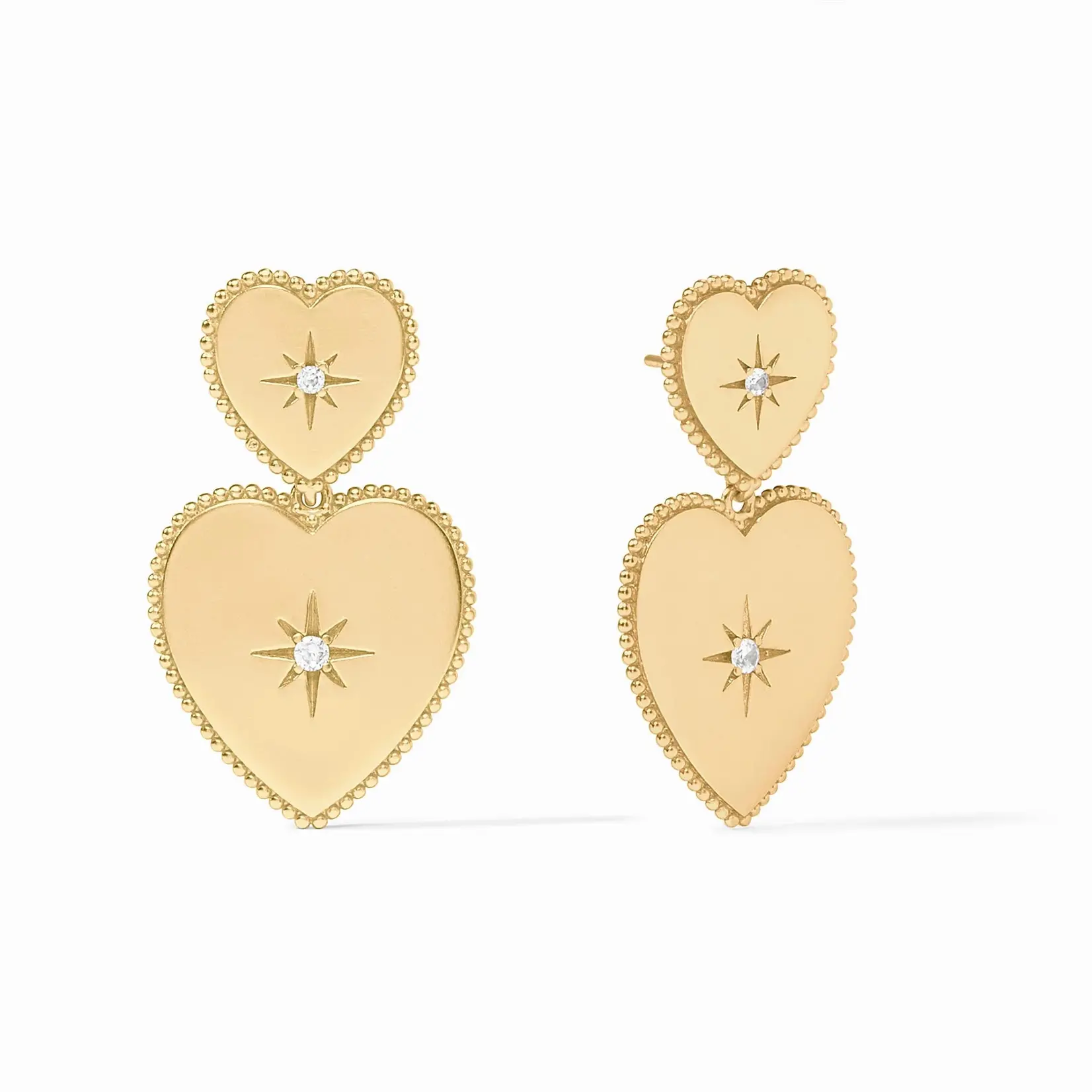 Julie Vos JULIE VOS Heart Statement Earring