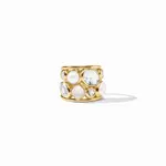 Julie Vos Kaleidoscope Statement Ring-Iridescent Clear
