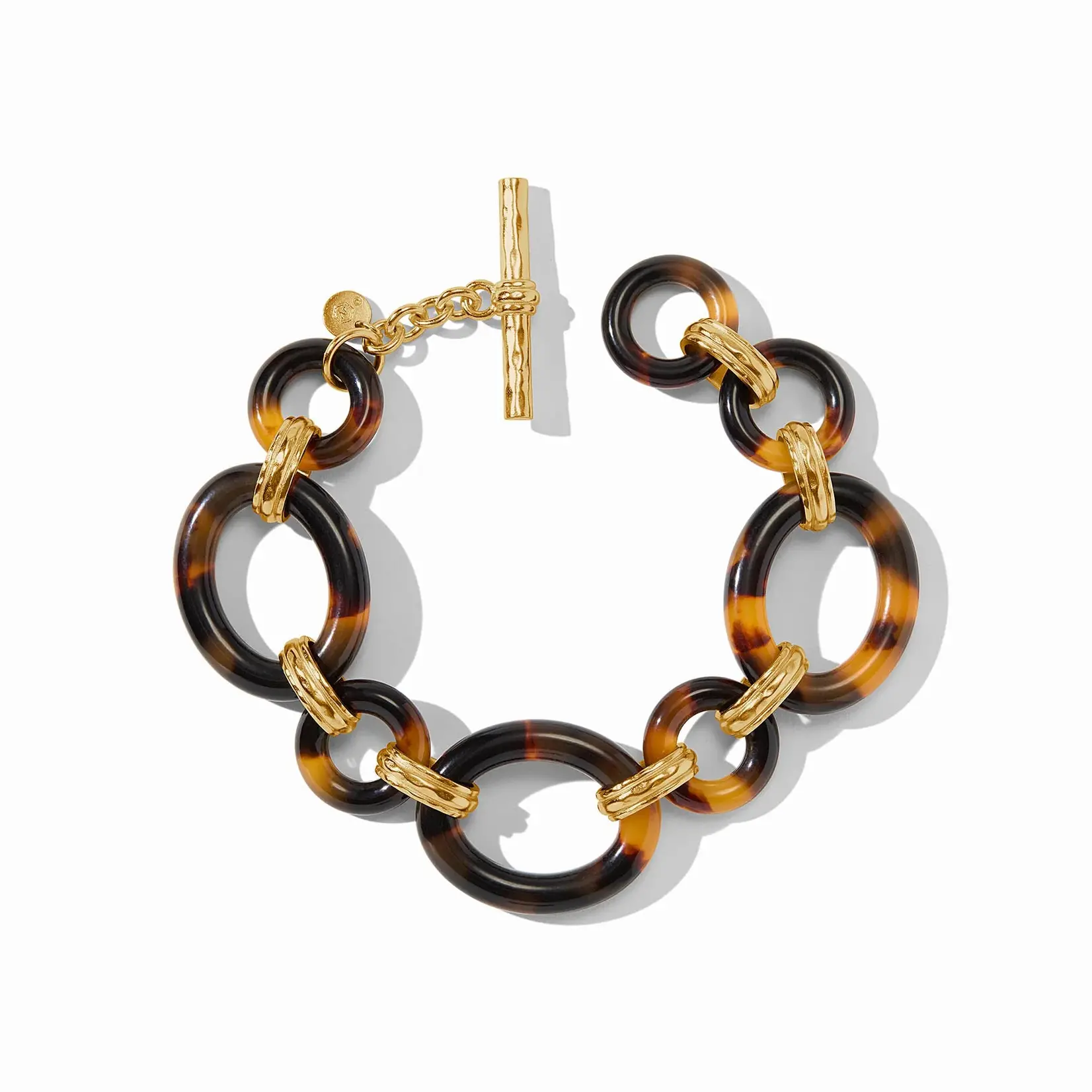 Julie Vos JULIE VOS Madison Link Bracelet-Tortoiseshell