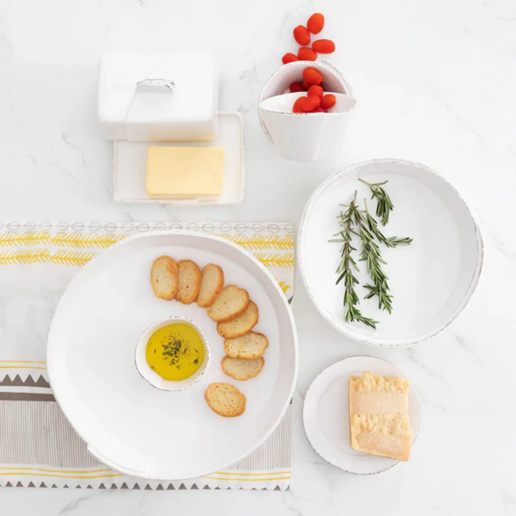 Vietri VIETRI Melamine Lastra Chip and Dip