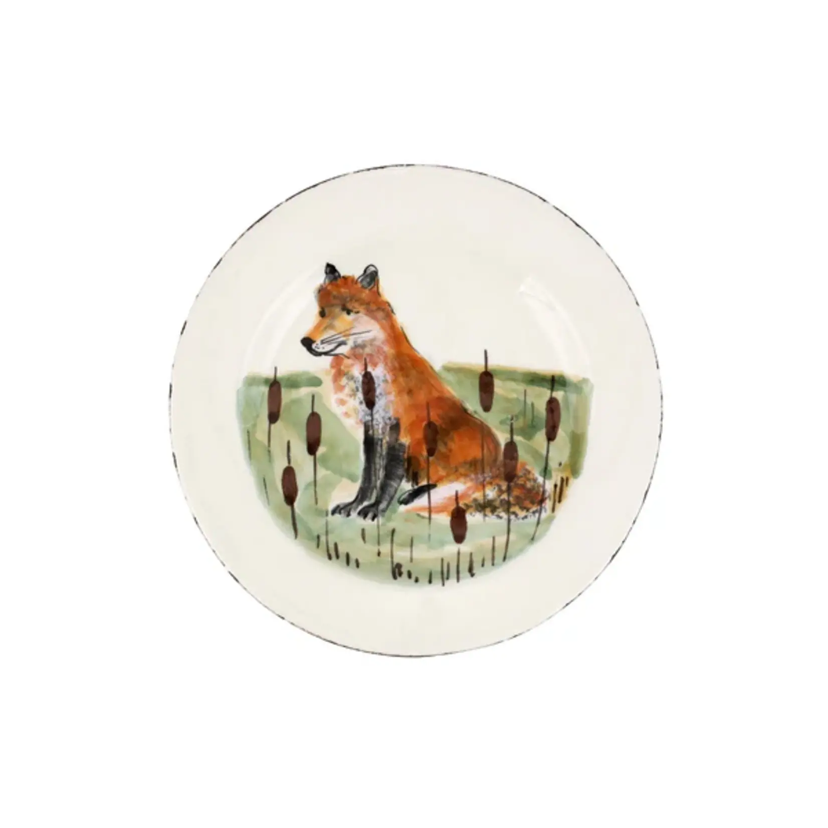 Vietri VIETRI Wildlife Salad Plate