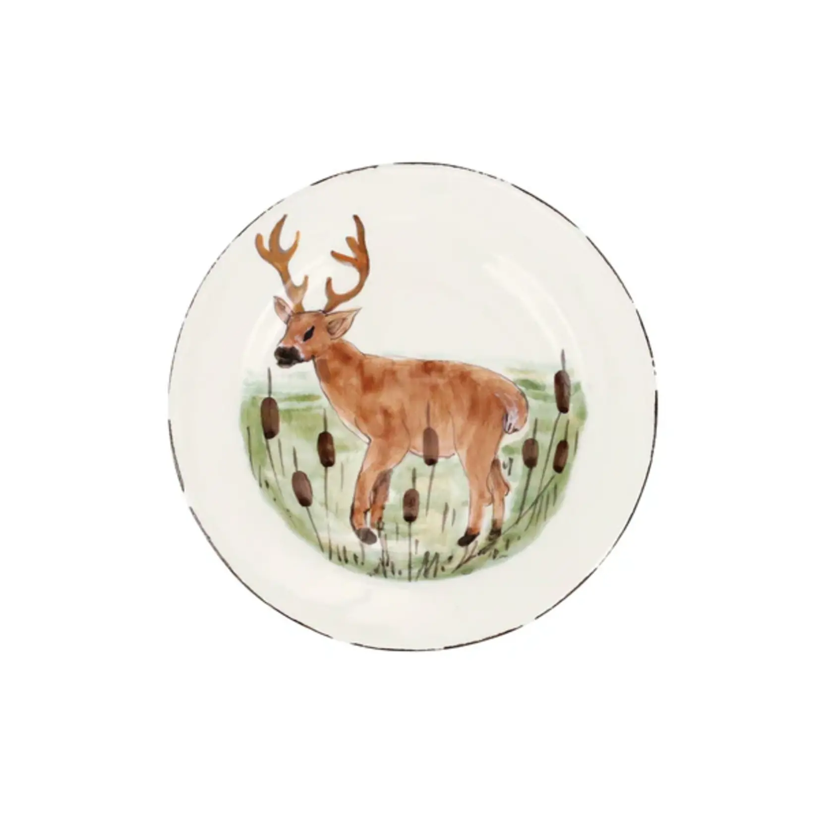 Vietri VIETRI Wildlife Salad Plate