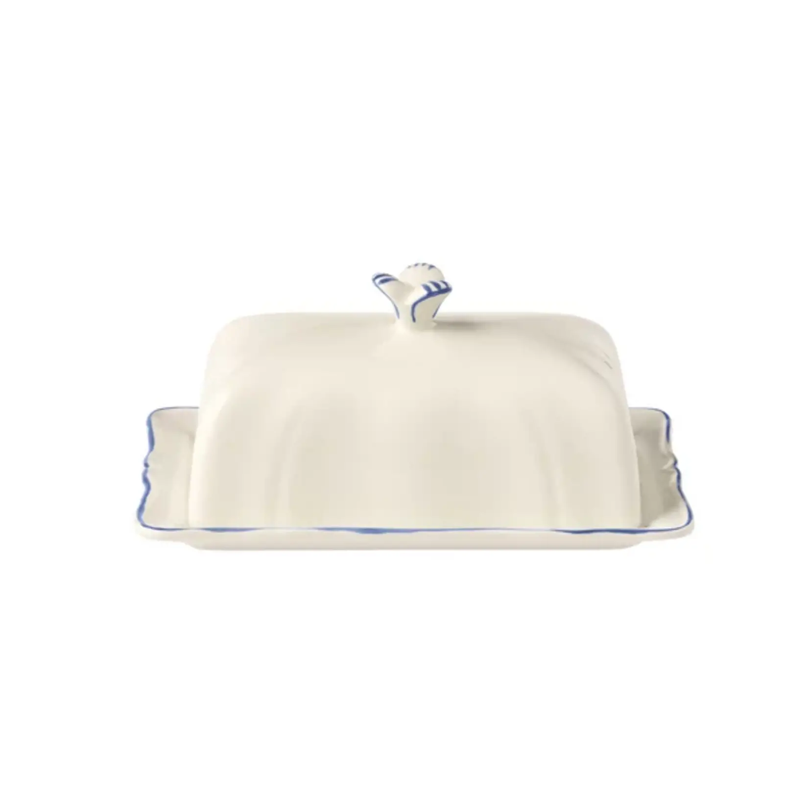 Gien GIEN Filet Butter Dish