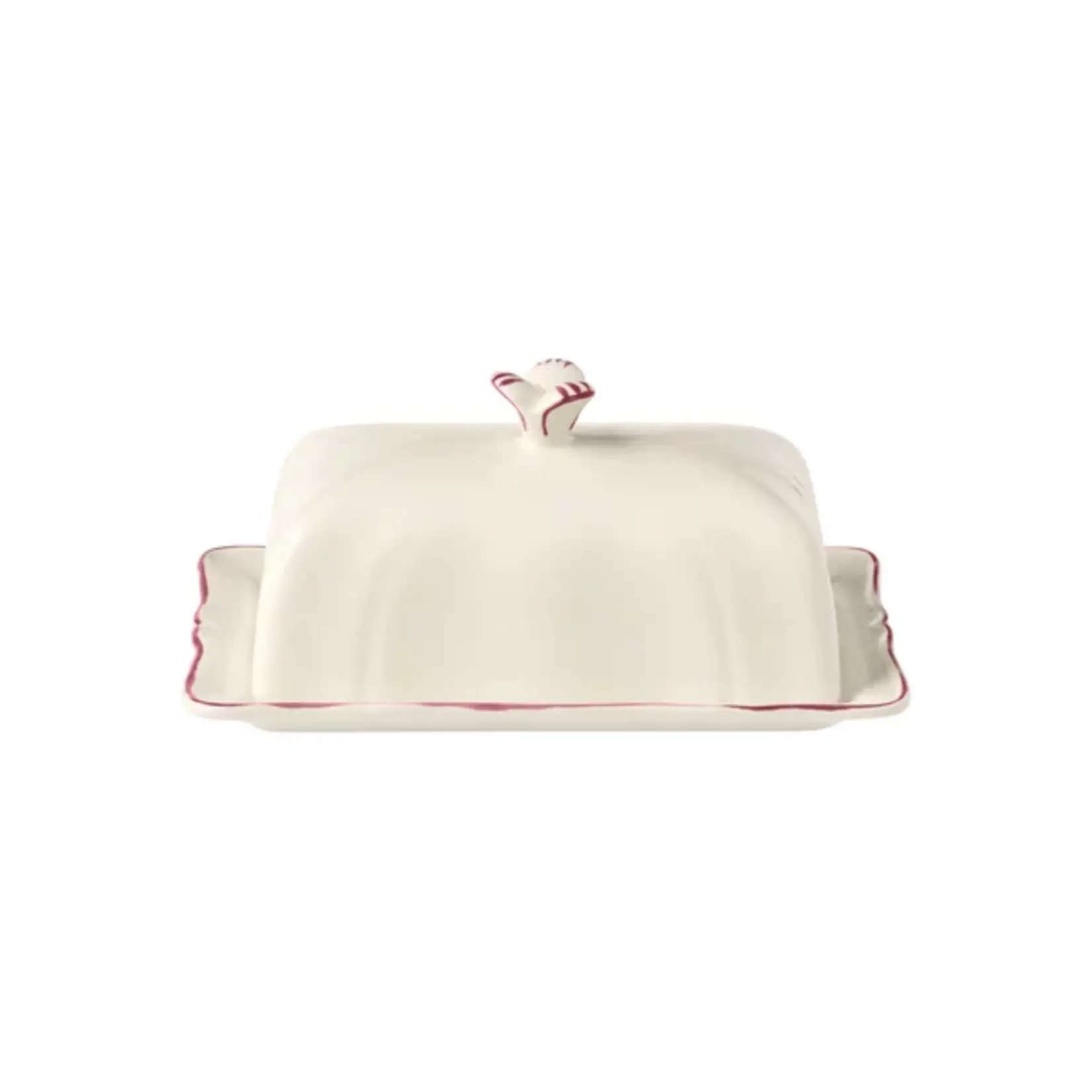 Gien GIEN Filet Butter Dish