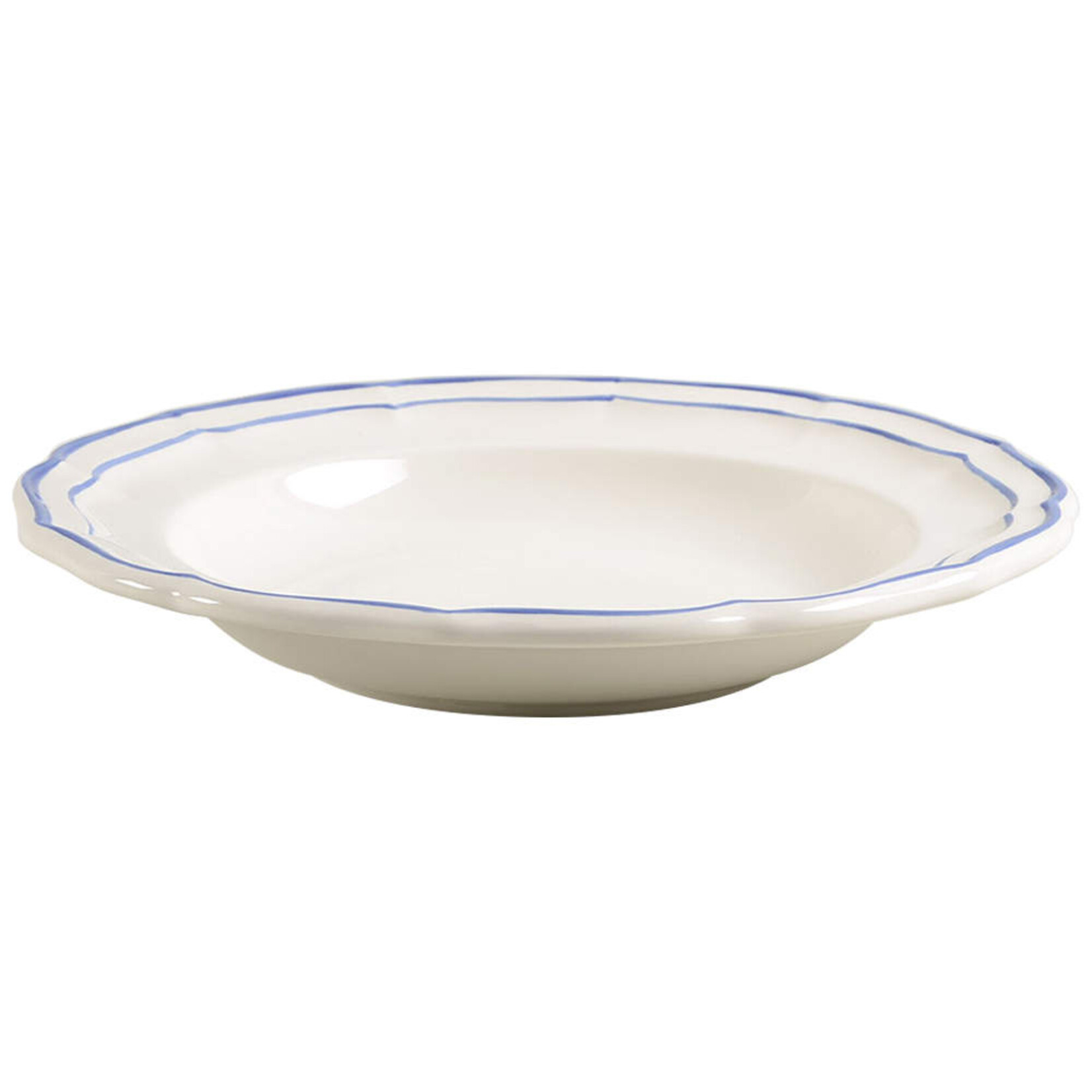 Gien GIEN Filet Rim Soup Bowl