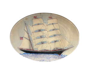 John Derian 10x14 Oval Plate - Crème de la Crème