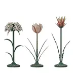 Painted Metal Toleware Taper Holder