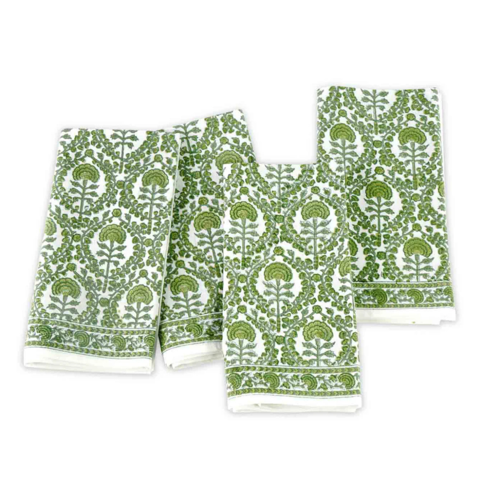 Bohemian Floral Blue Napkins