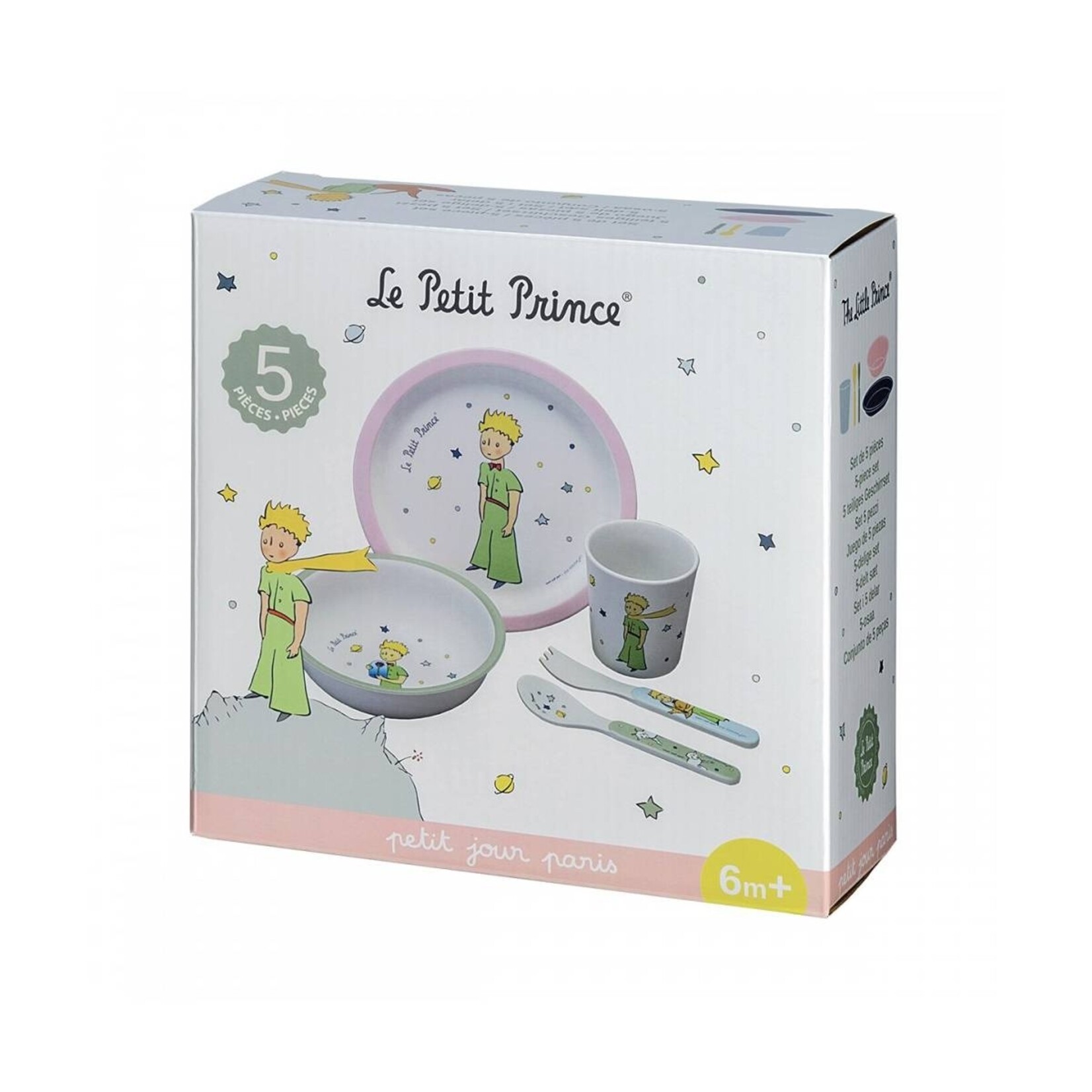The Little Prince 5 Piece Tableware Gift Set