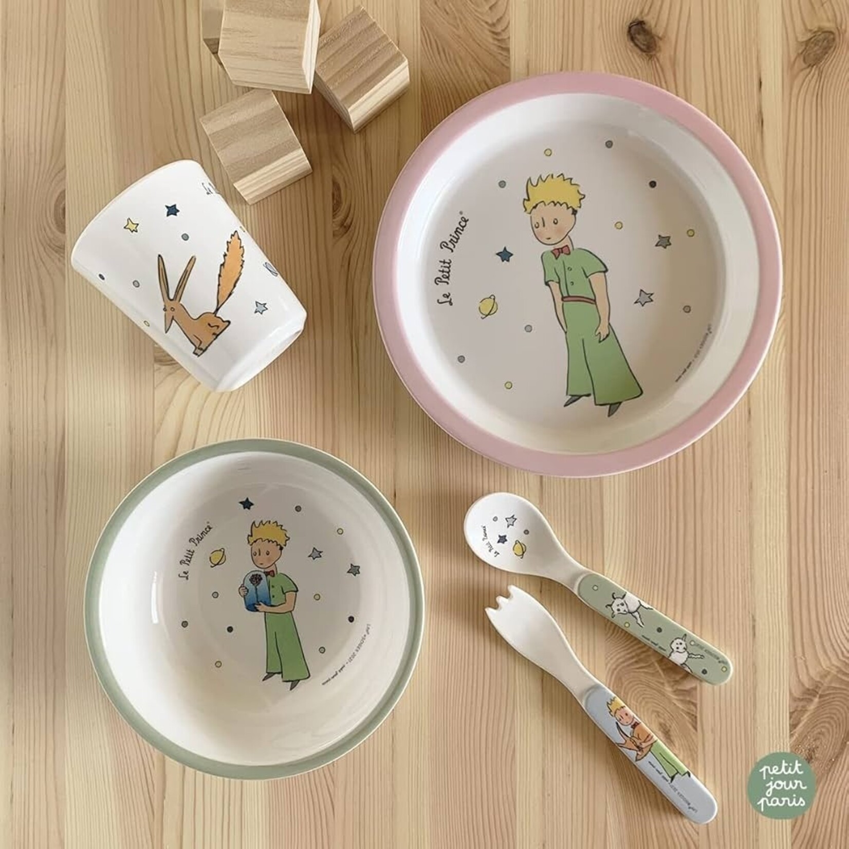 The Little Prince 5 Piece Tableware Gift Set