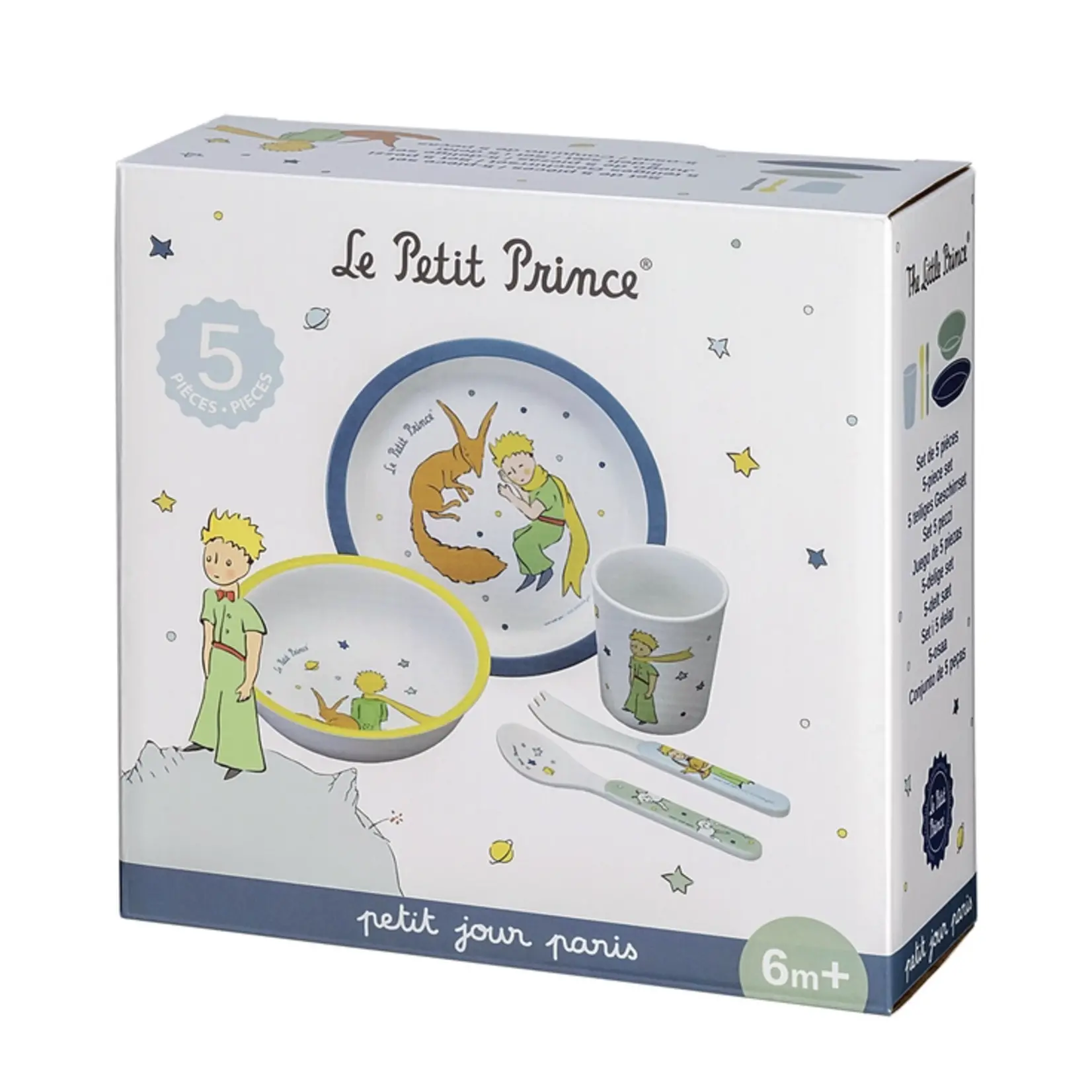 The Little Prince 5 Piece Tableware Gift Set