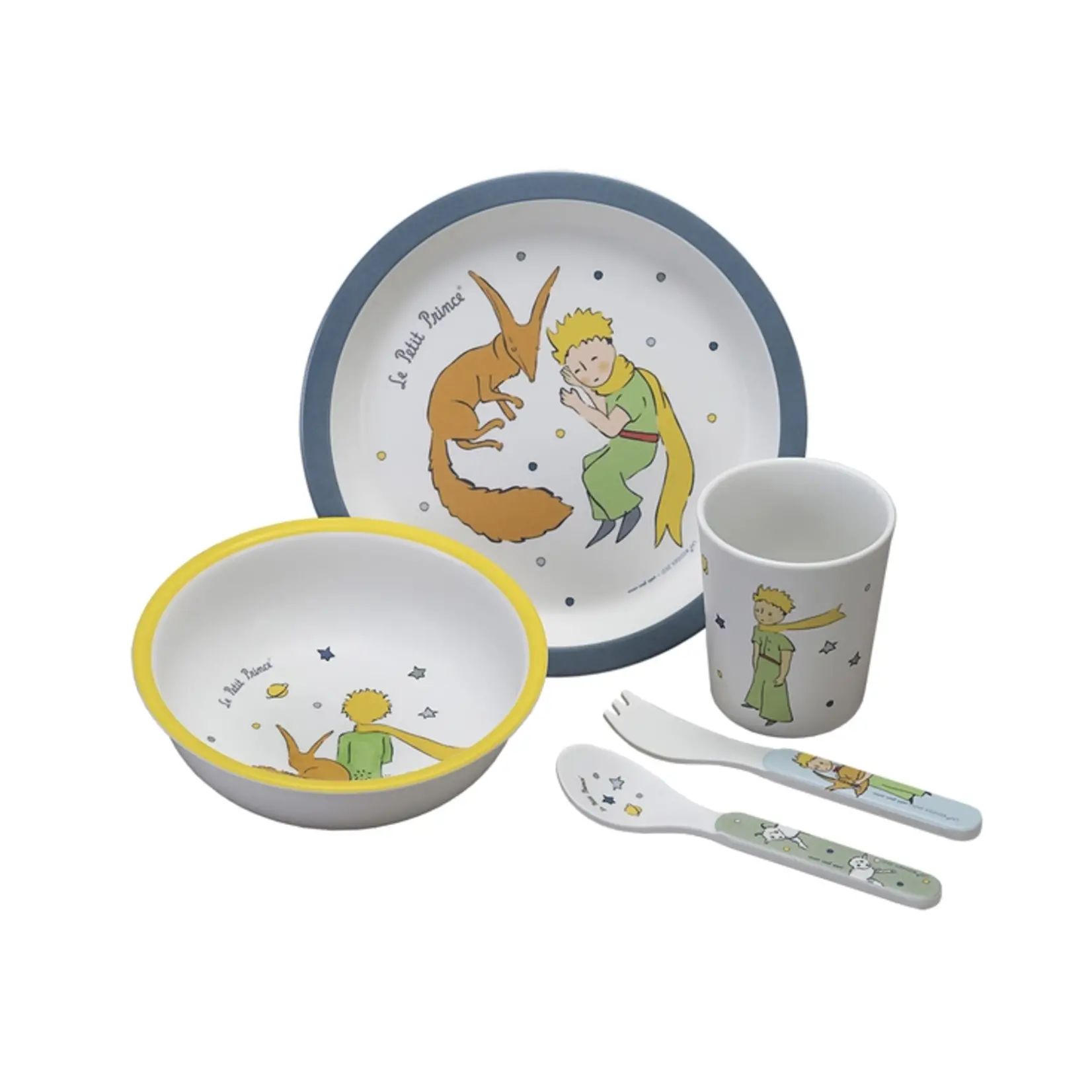 The Little Prince 5 Piece Tableware Gift Set