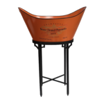 Orange H Tole/Bucket Tray