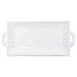 Vietri VIETRI Incanto Stone Rectangular Handled Platter