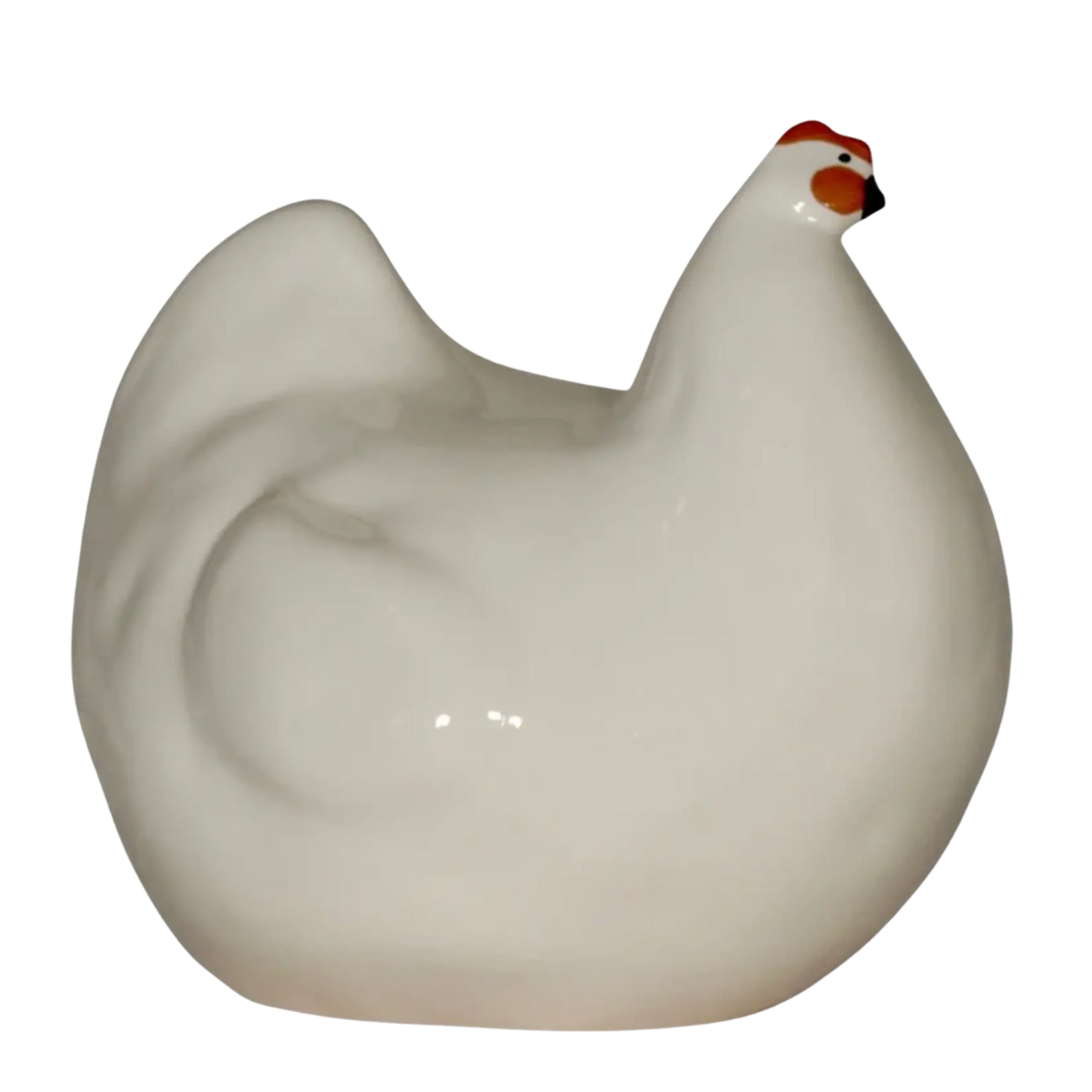 Lussan French Hen White