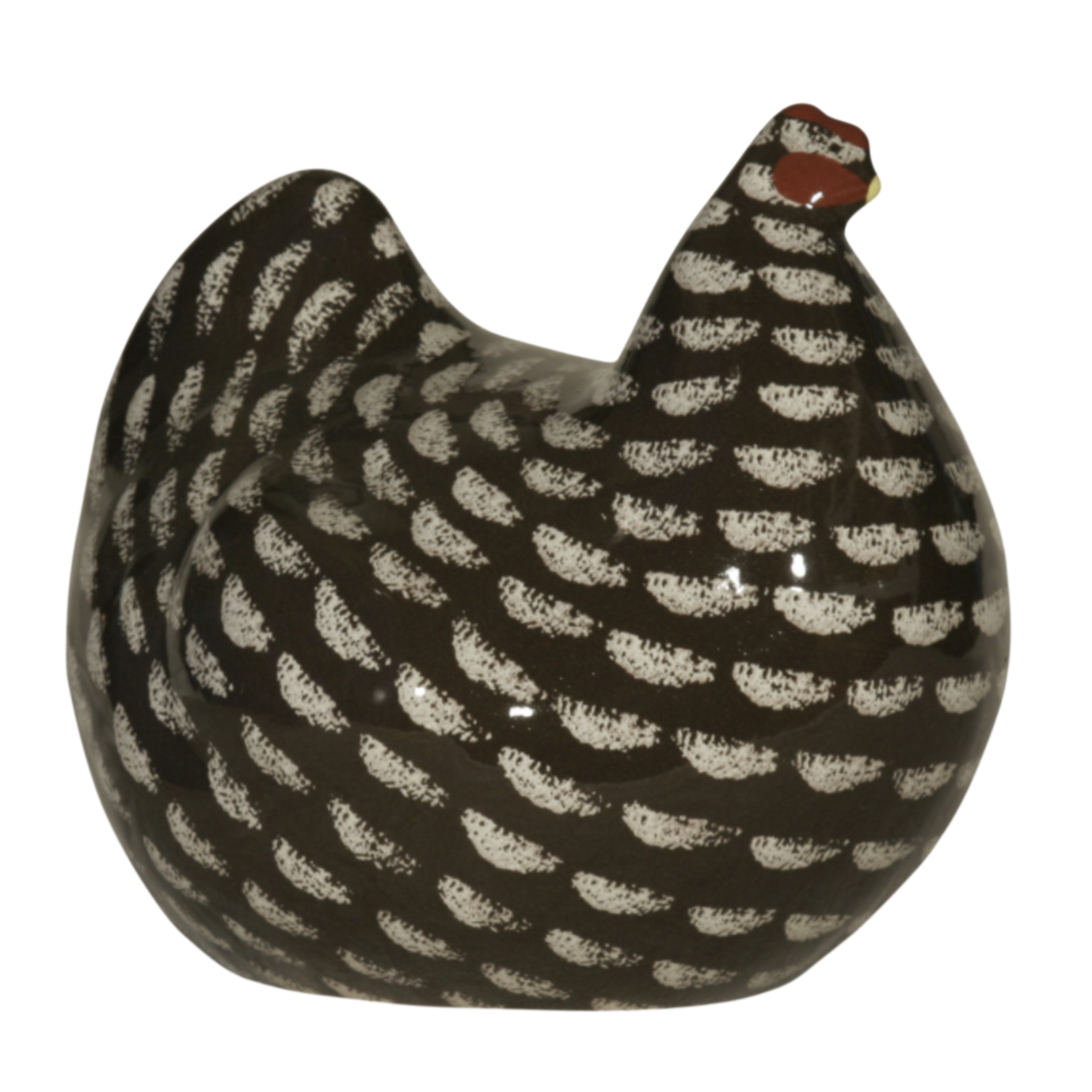 Lussan French Hen Black Speckled White