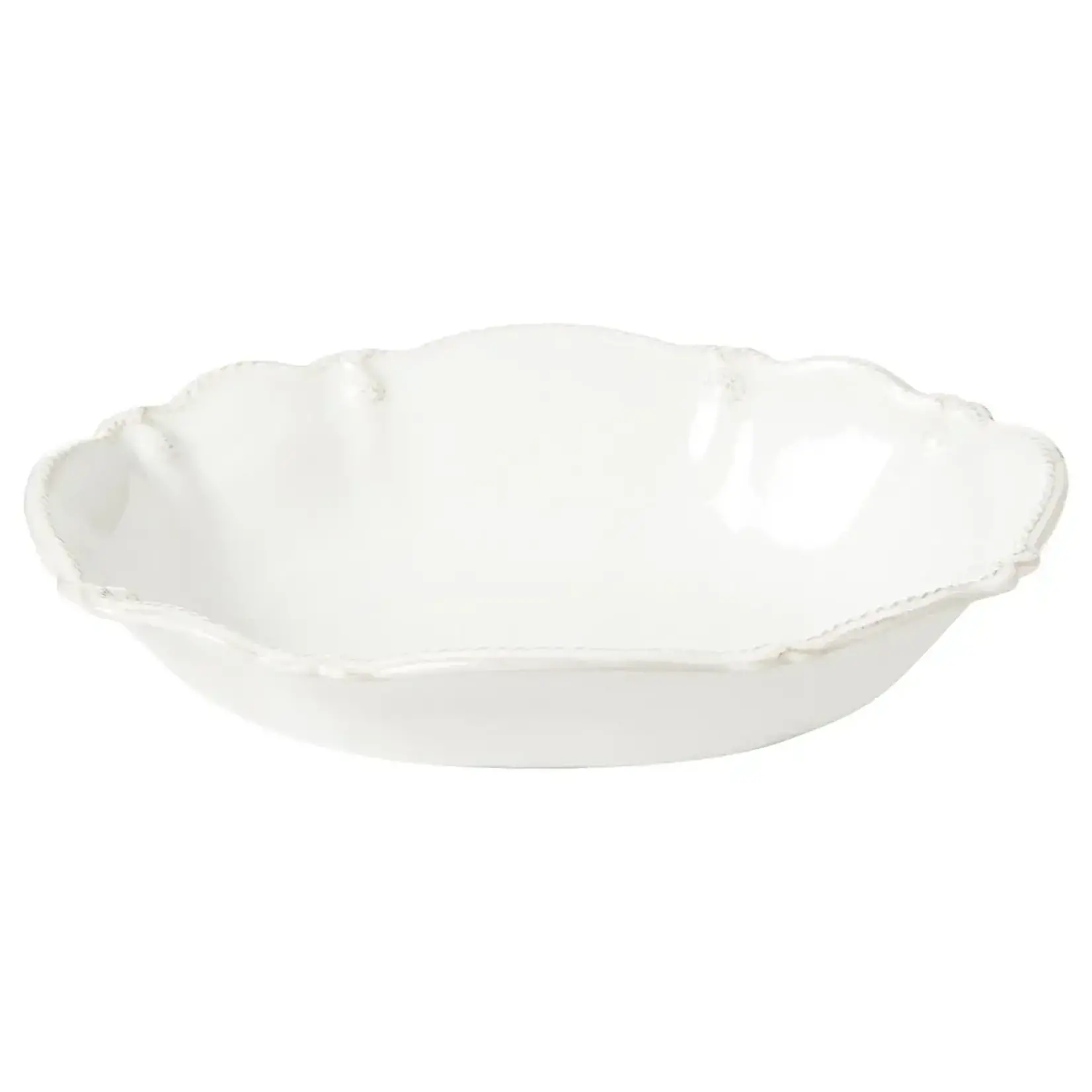 Juliska JULISKA Berry & Thread 10" Oval Serving Bowl- Whitewash