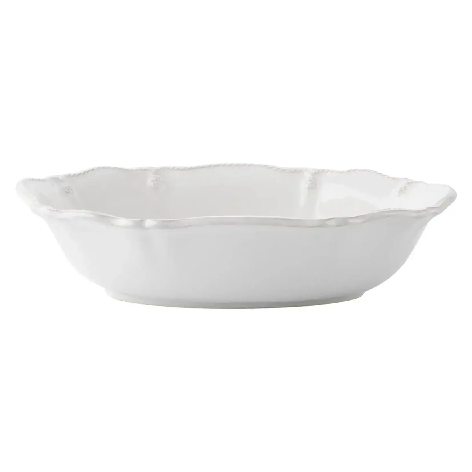Juliska JULISKA Berry & Thread 12" Oval Serving Bowl- Whitewash