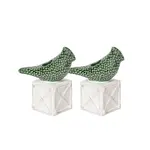 Juliska JULISKA Berry & Thread Bird Topiary Candlestick Set