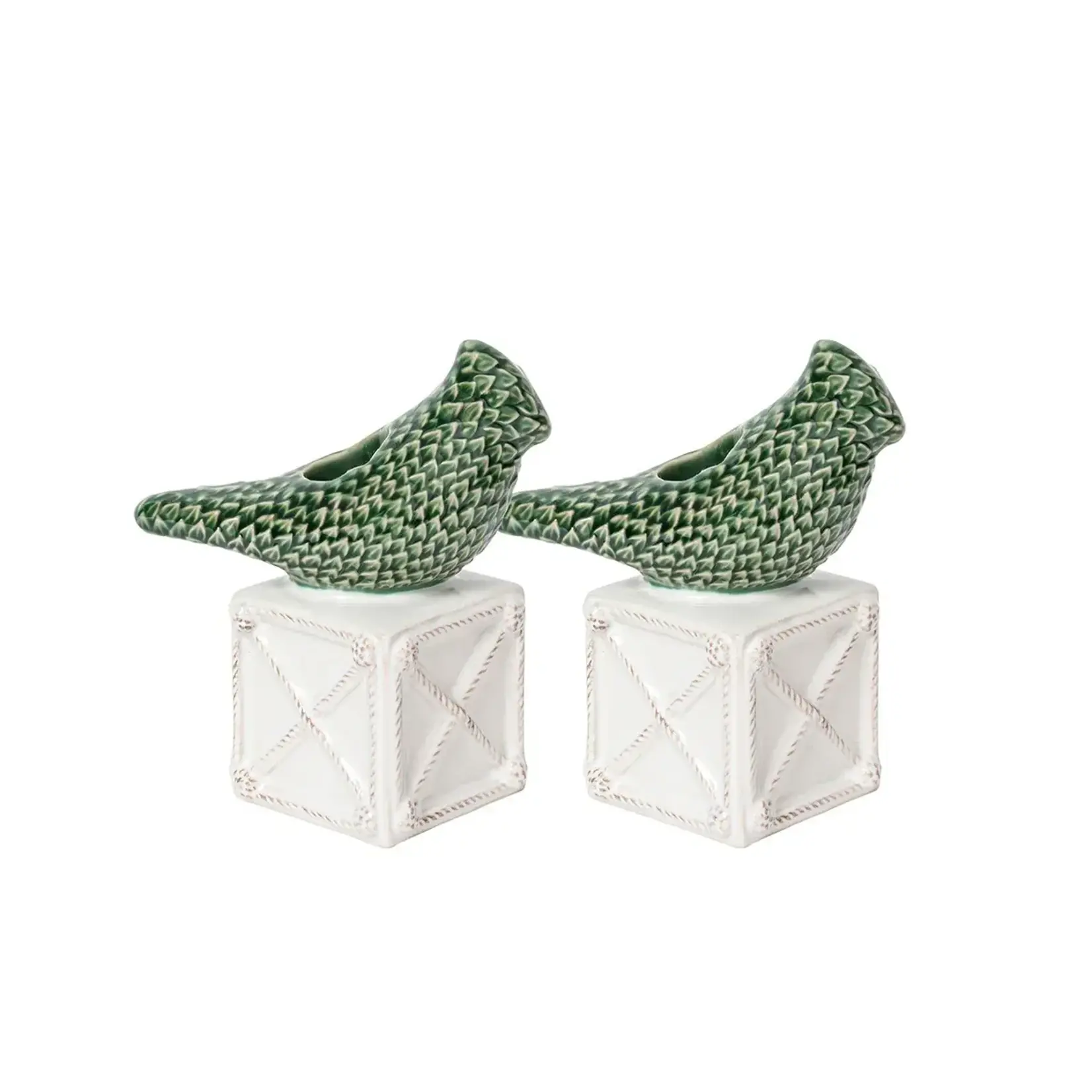 Juliska JULISKA Berry & Thread Bird Topiary Candlestick Set