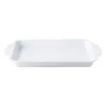 Juliska JULISKA Berry & Thread Melamine 24" Handled Tray- Whitewash