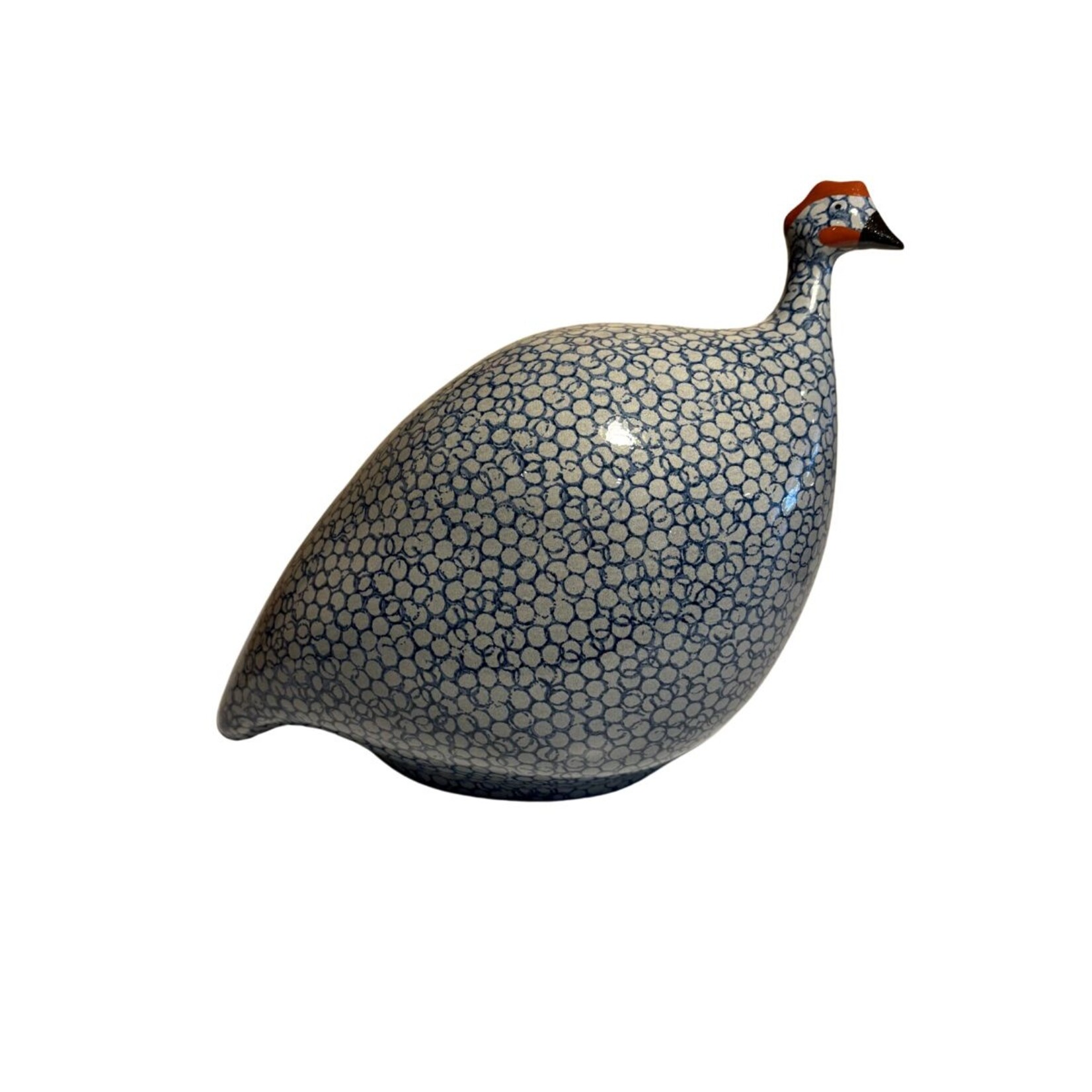 Lussan Blue Speckled Cobalt Blue French Guinea Hen