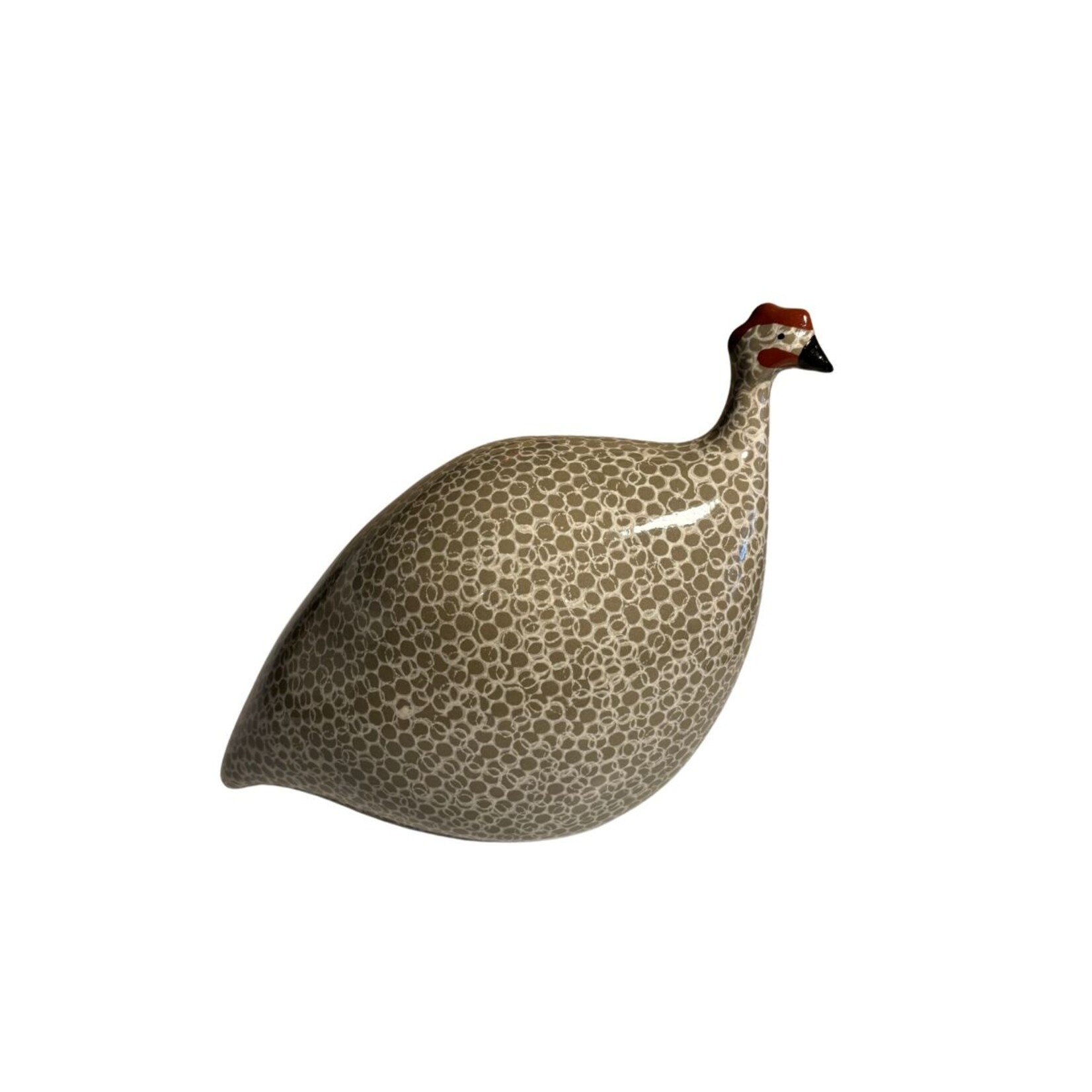 Lussan Grey Speckled White French Guinea Hen