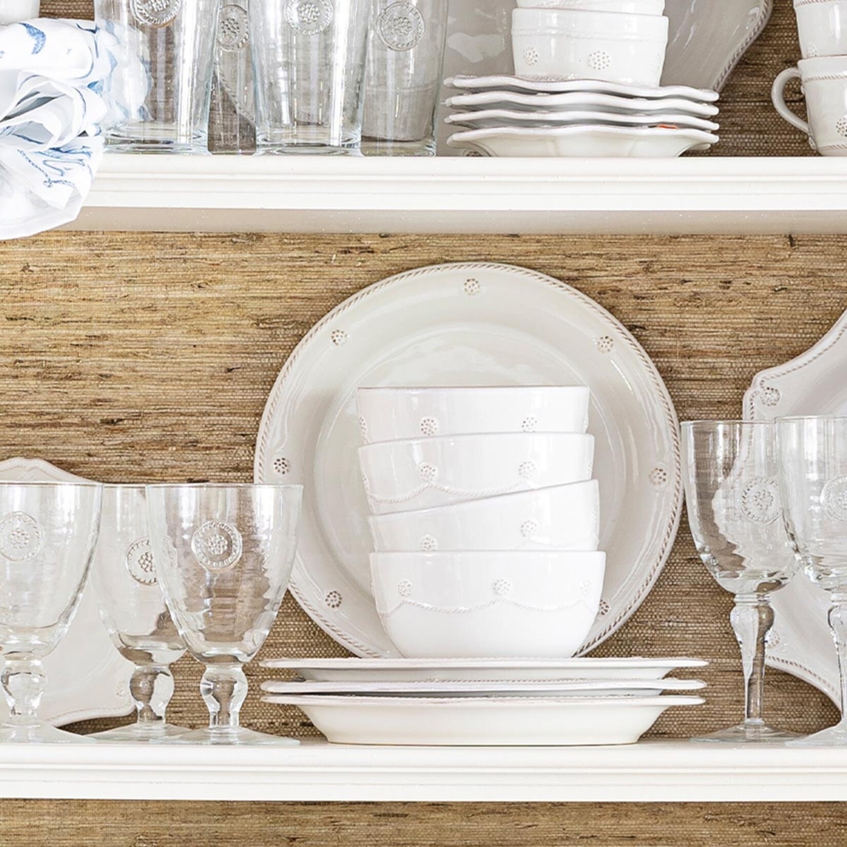 Juliska JULISKA Berry & Thread Cereal/Ice Cream Bowl- Whitewash