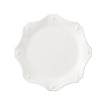 Juliska JULISKA Berry & Thread Scalloped Dessert/Salad Plate- Whitewash