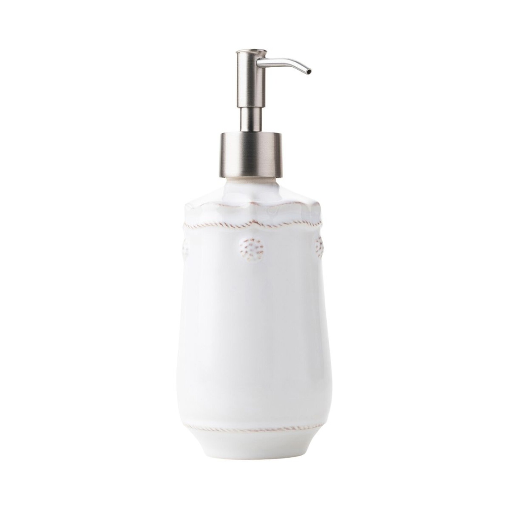 Juliska JULISKA Berry & Thread Soap/Lotion Hand Dispenser- Whitewash