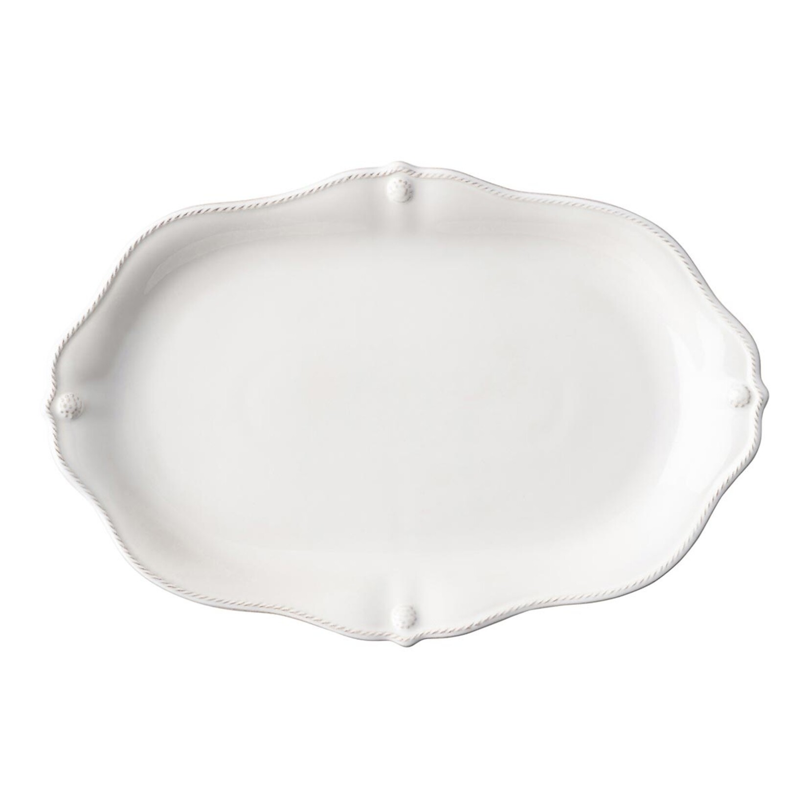 Juliska JULISKA Berry & Thread 20" Platter- Whitewash