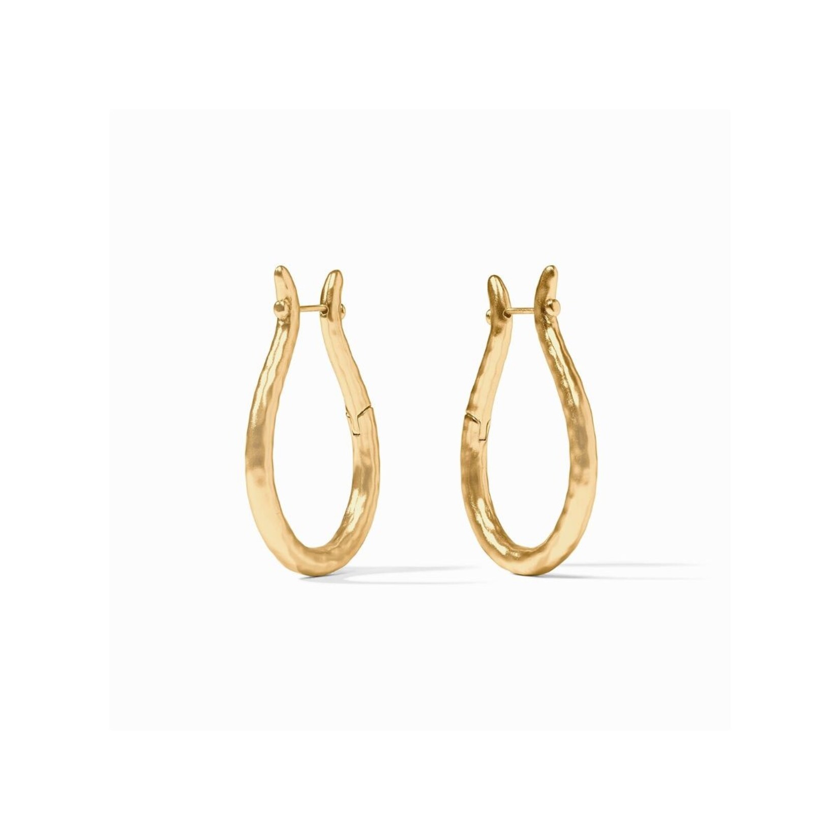 Julie Vos JULIE VOS Saratoga Hoop-Gold-Large