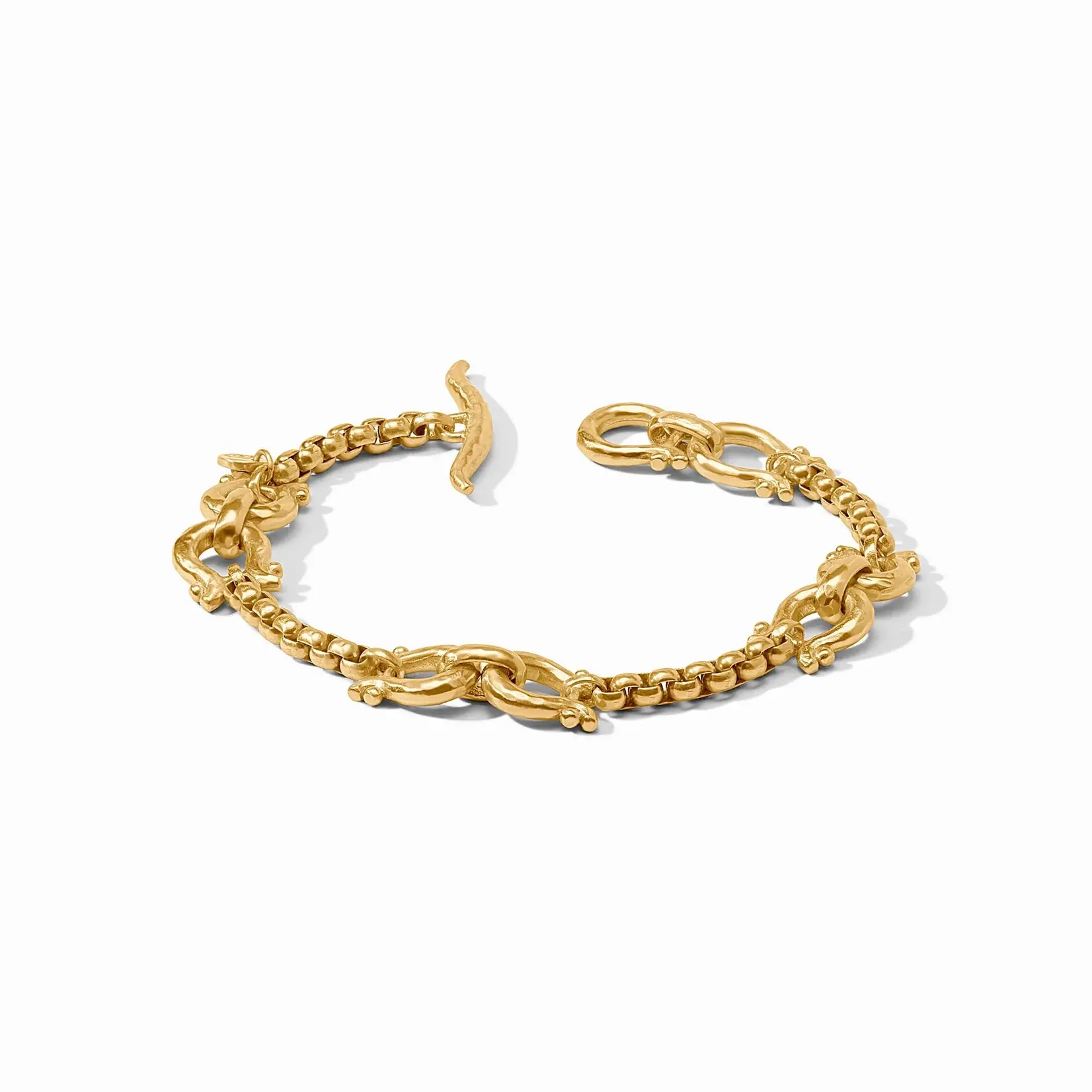 Julie Vos JULIE VOS Saratoga Demi Link Bracelet-Gold