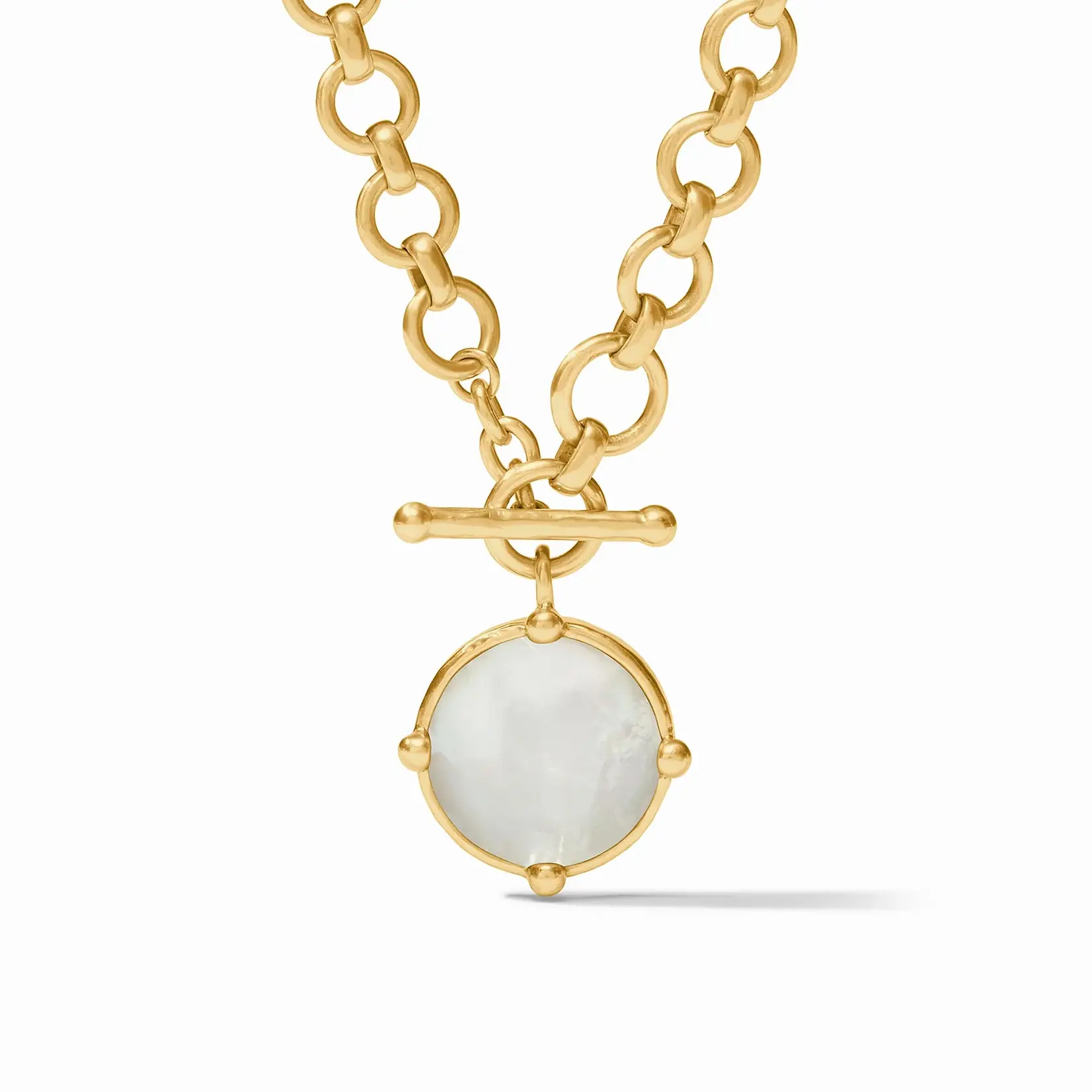 Julie Vos JULIE VOS Honeybee Demi Necklace-Mother of Pearl