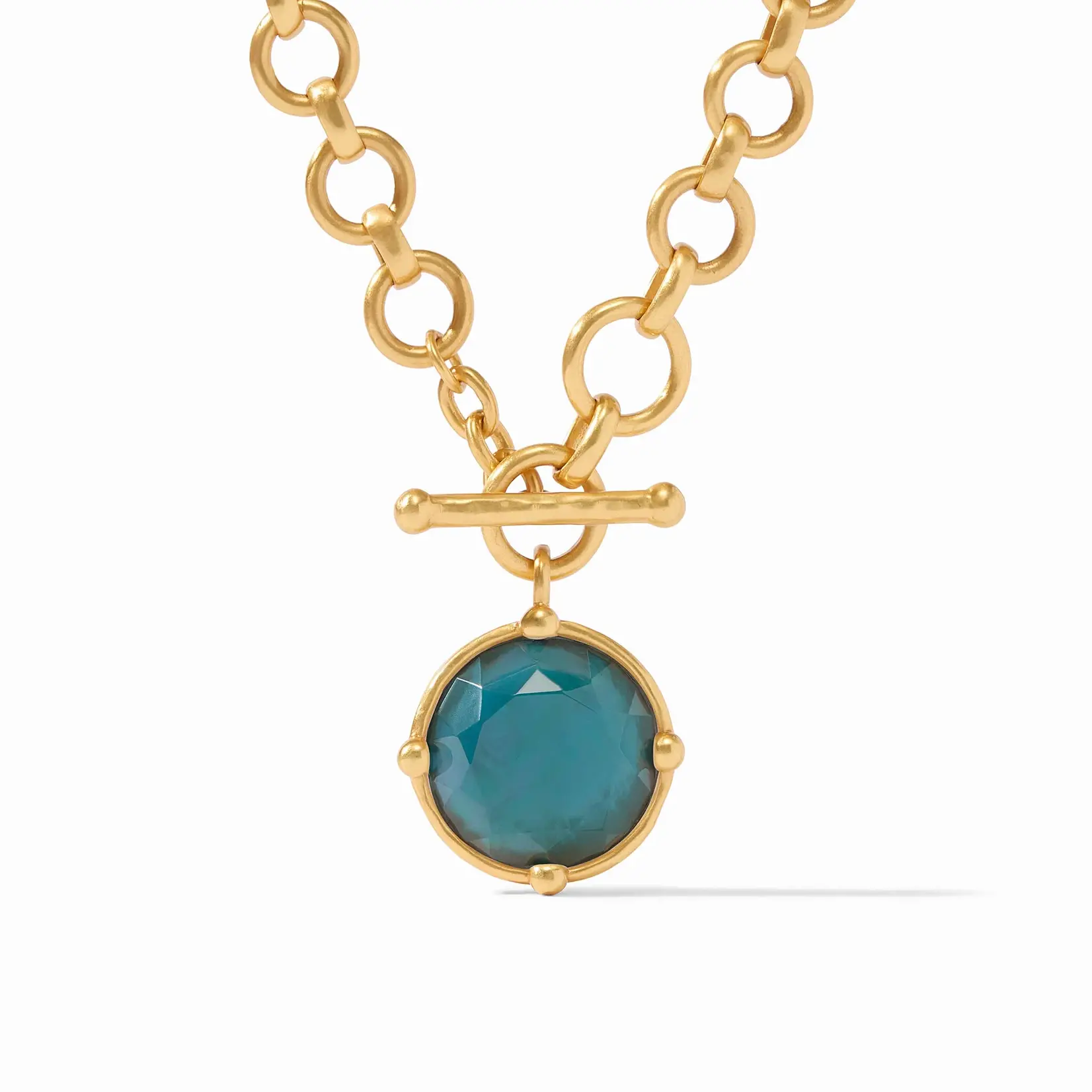 Julie Vos JULIE VOS Honeybee Demi Necklace-Iridescent Montana Blue