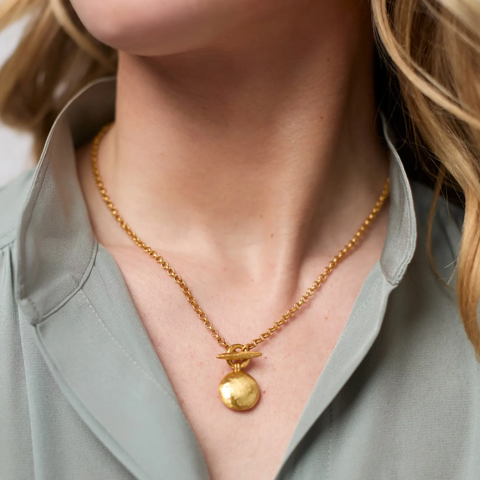Julie Vos JULIE VOS Solara Delicate Necklace-Gold