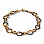 Julie Vos JULIE VOS Madison Link Necklace-Tortoiseshell