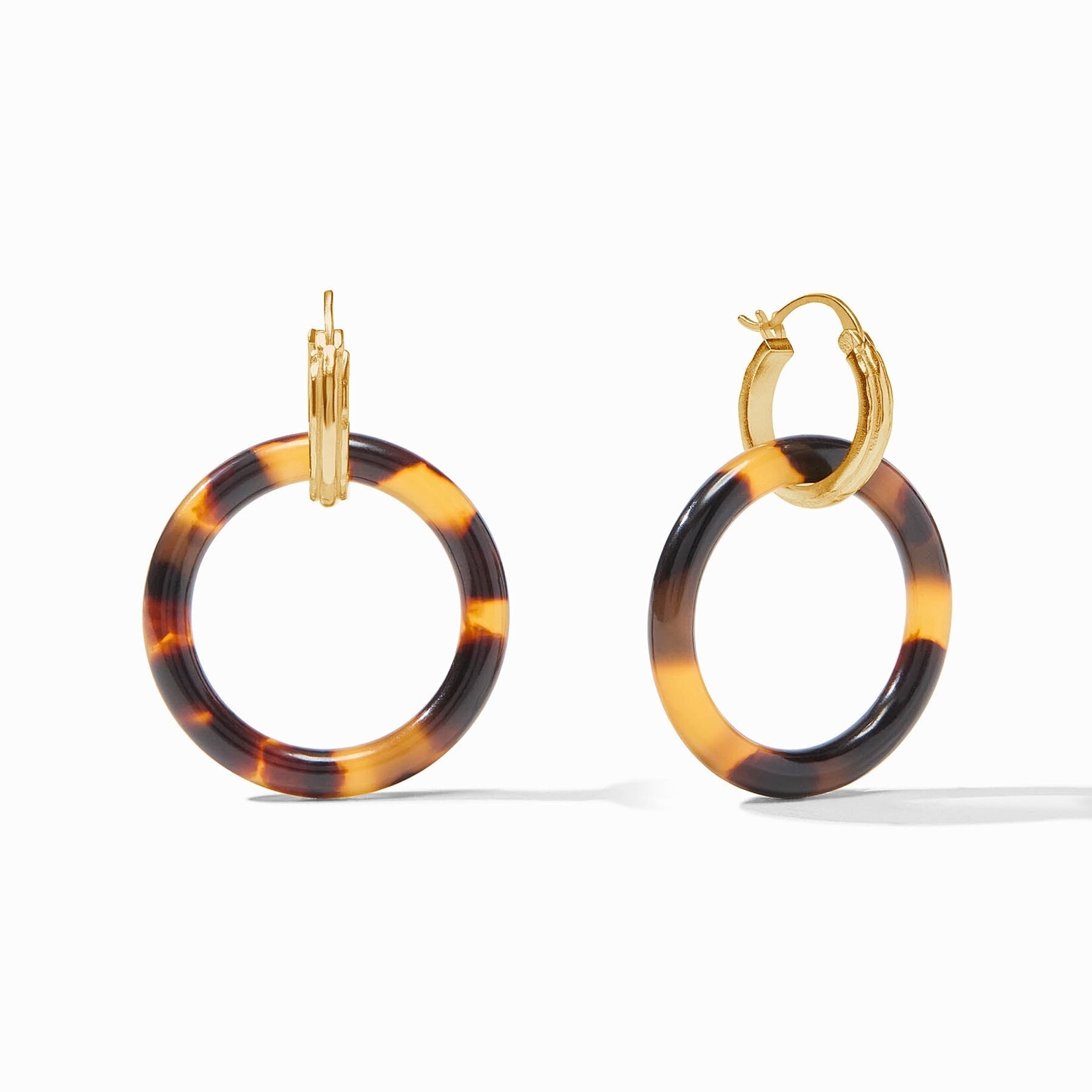 Julie Vos JULIE VOS Madison 6-in-1 Charm Earring-Tortoiseshell