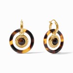 Julie Vos JULIE VOS Madison 6-in-1 Charm Earring-Tortoiseshell